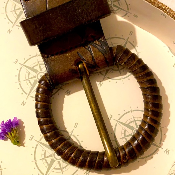 Diesel Cow Leather Belt Made In ITaly size 85cm - Picture 9 of 13